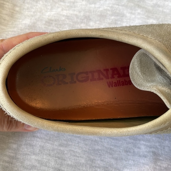 Clarks original wallabees sand suede crepe sole desert shoes Women’s 6.5 - Picture 6 of 8